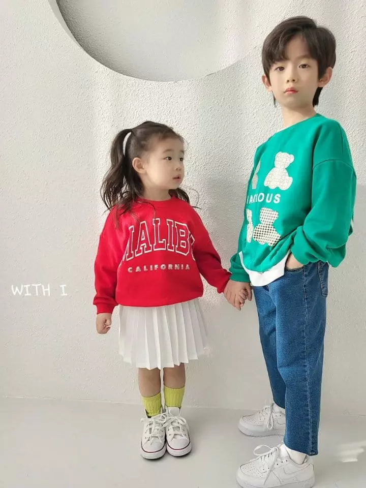 With I - Korean Children Fashion - #minifashionista - Malibu Sweatshirt - 6