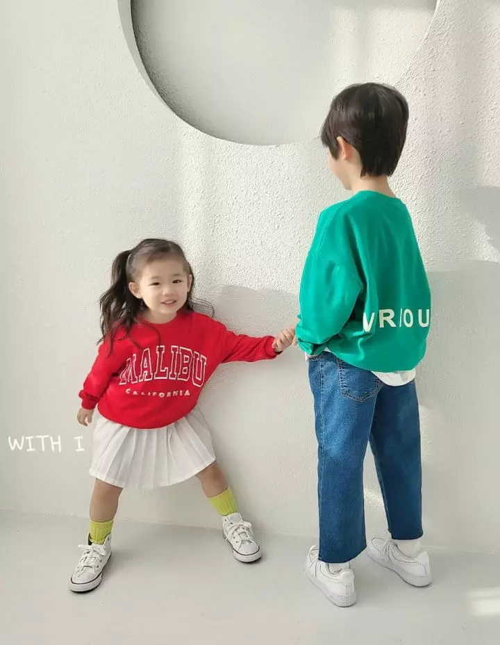 With I - Korean Children Fashion - #prettylittlegirls - Malibu Sweatshirt - 7