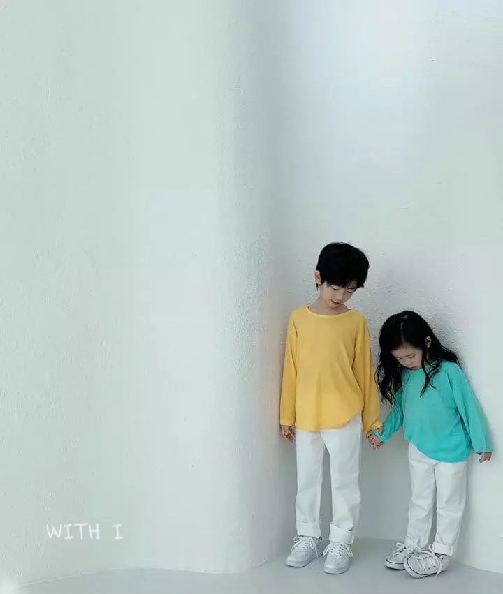 With I - Korean Children Fashion - #prettylittlegirls - Knit Tee - 5