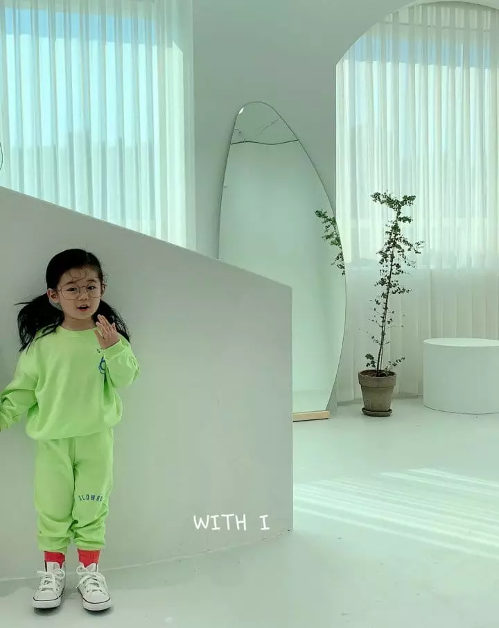 With I - Korean Children Fashion - #stylishchildhood - Slow Boy Top Bottom Set