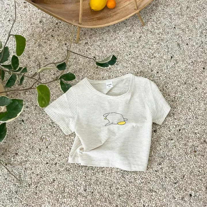 Woodie - Korean Baby Fashion - #babyboutique - Lover Duck Tee - 2