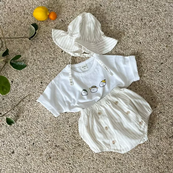 Woodie - Korean Baby Fashion - #babyfashion - Button Bloomer - 10