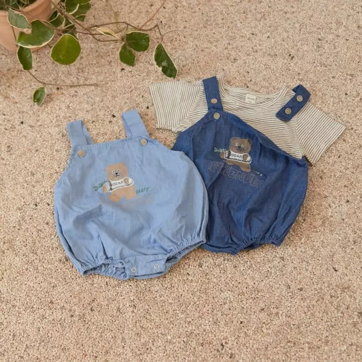 Woodie - Korean Baby Fashion - #babygirlfashion - Lover Duck Tee - 7