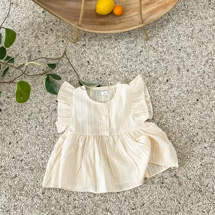 Woodie - Korean Baby Fashion - #babylifestyle - Jenny Blouse