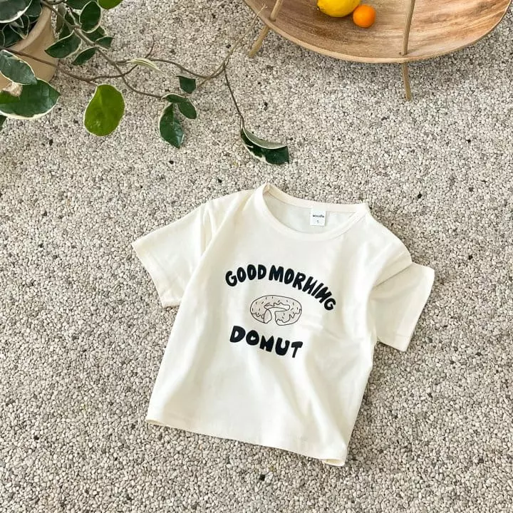 Woodie - Korean Children Fashion - #designkidswear - Donut Tee - 2