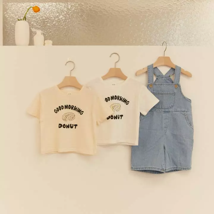 Woodie - Korean Children Fashion - #kidsstore - Donut Tee - 6