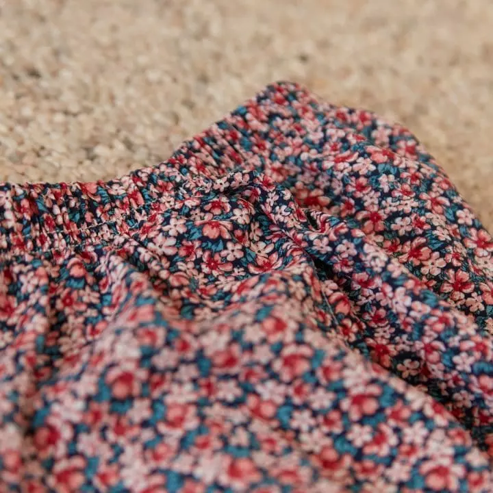 Woodie - Korean Children Fashion - #kidsstore - Flower Pants - 4