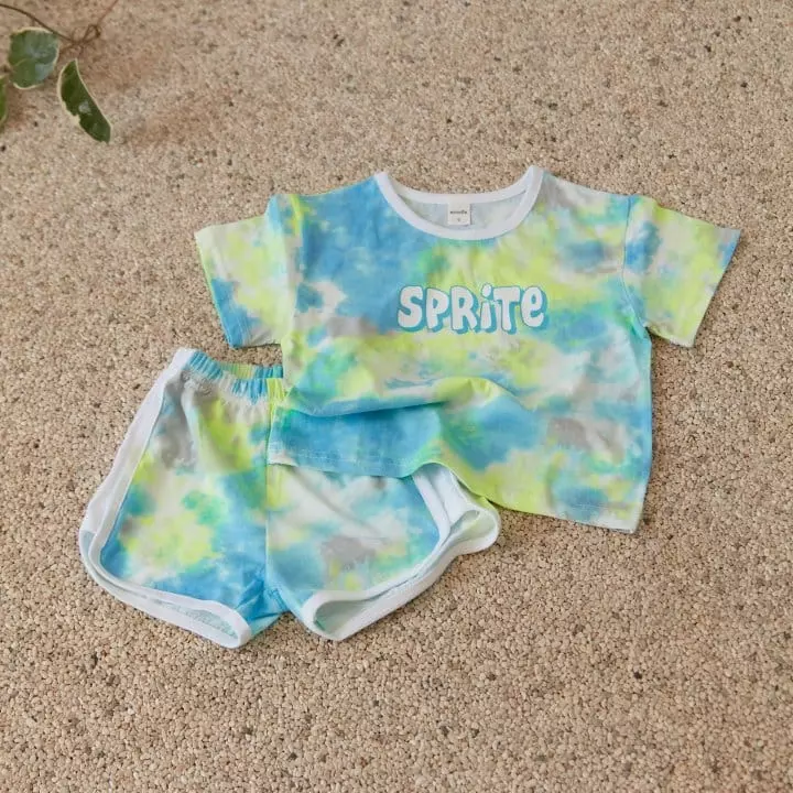 Woodie - Korean Children Fashion - #littlefashionista - Stripes Top Bottom Set