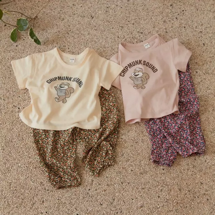 Woodie - Korean Children Fashion - #magicofchildhood - Flower Pants - 7
