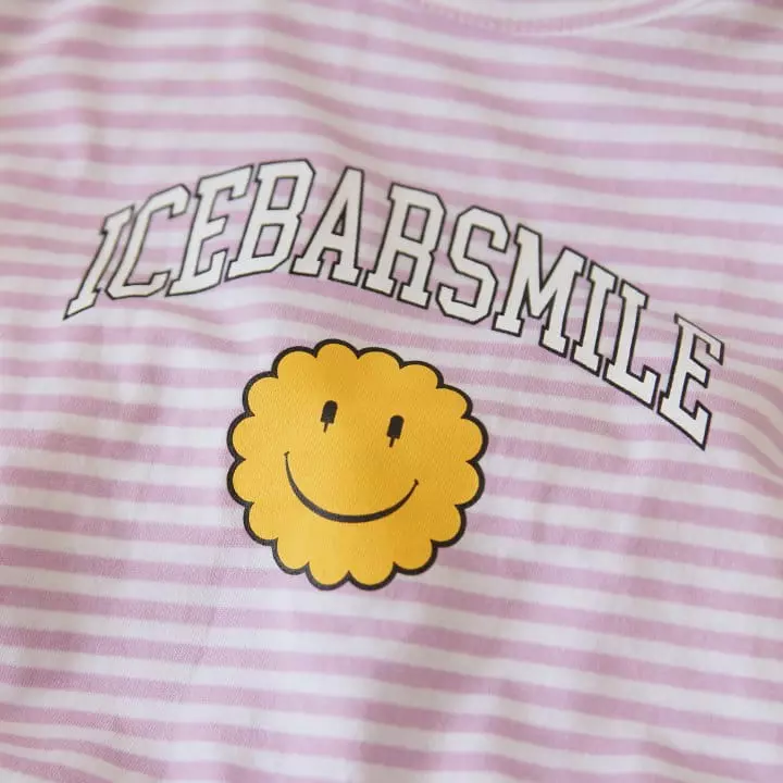 Woodie - Korean Children Fashion - #prettylittlegirls - Smile Top Bottom Set - 5
