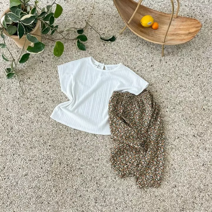 Woodie - Korean Children Fashion - #todddlerfashion - Flower Pants - 10