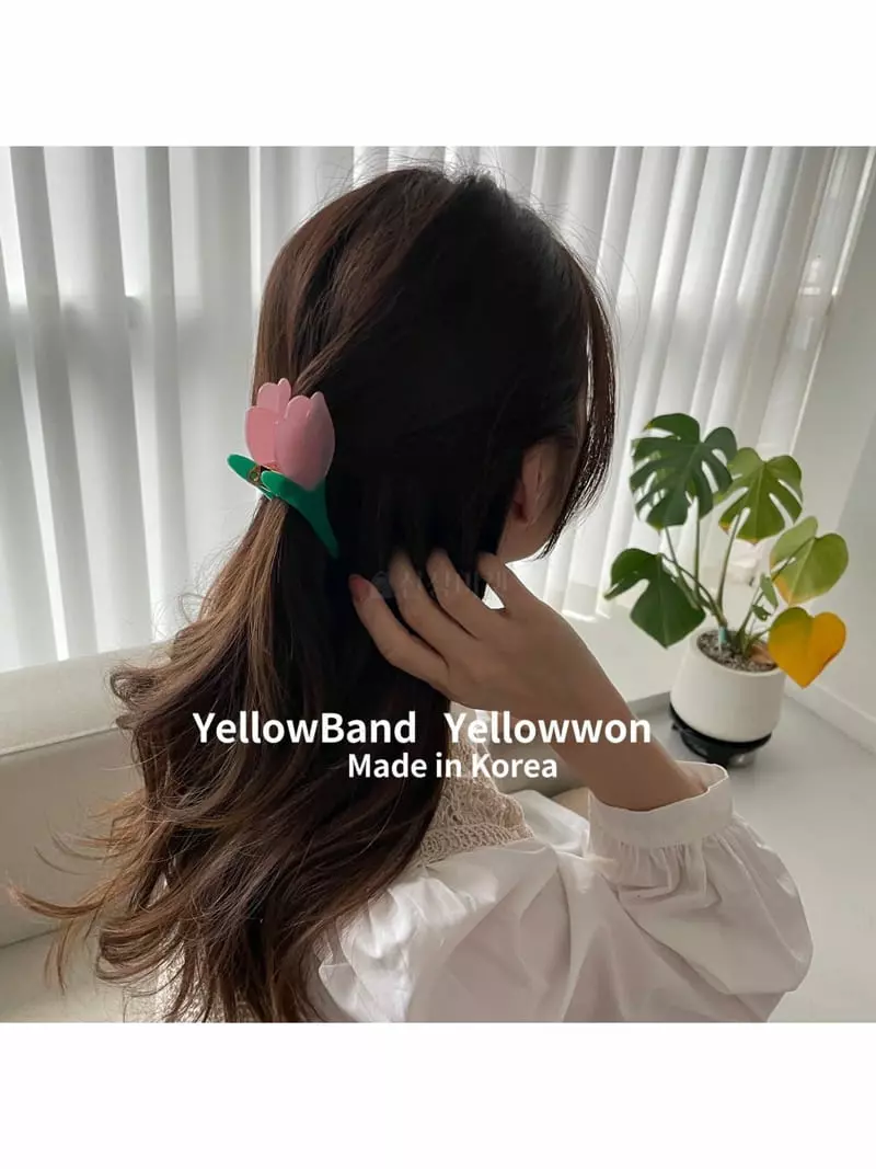 Yellowband - Korean Women Fashion - #momslook - Tulip Hairpin