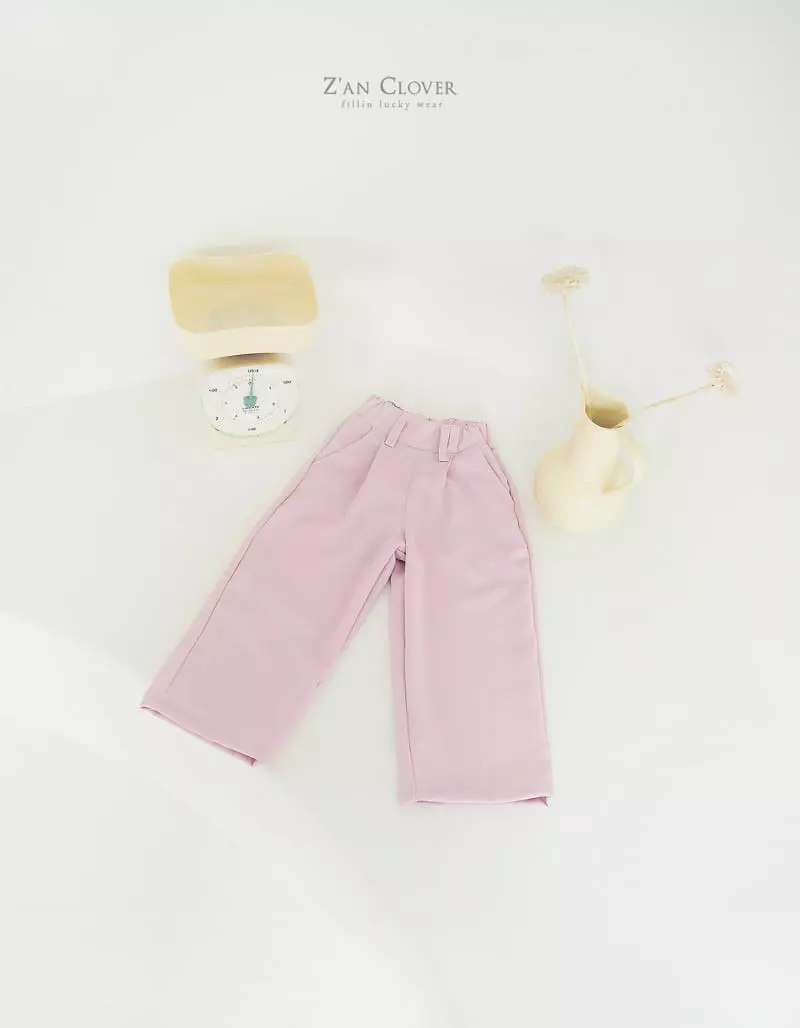 Zan Clover - Korean Children Fashion - #kidzfashiontrend - Macaroon Pants - 4