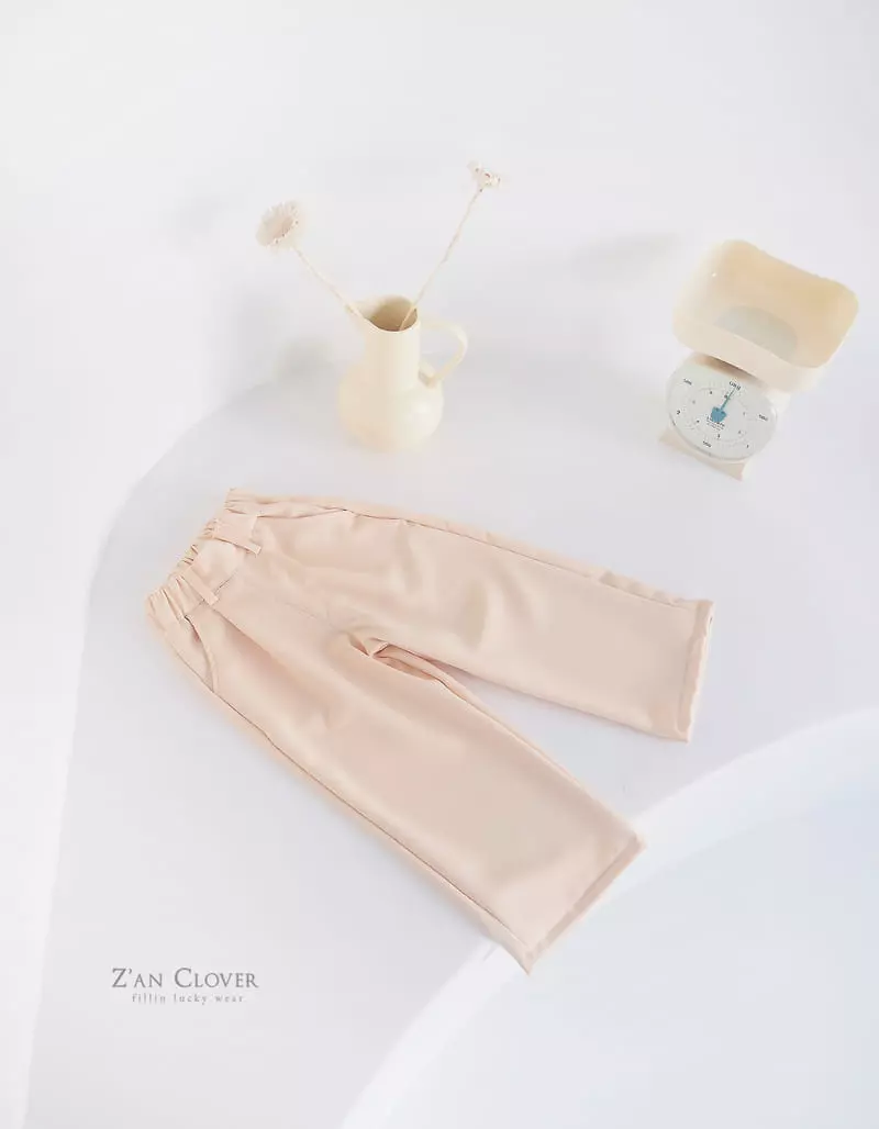Zan Clover - Korean Children Fashion - #kidsshorts - Macaroon Pants