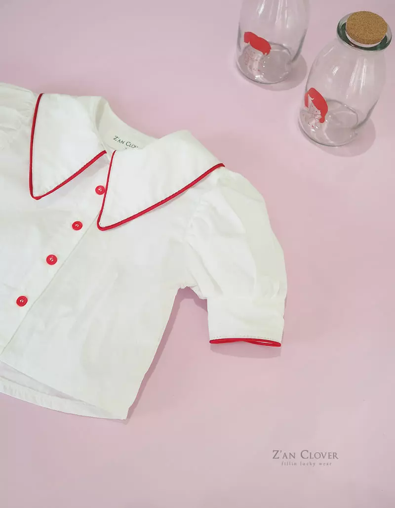 Zan Clover - Korean Children Fashion - #magicofchildhood - Concon Blouse