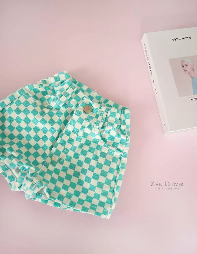 Zan Clover - Korean Children Fashion - #magicofchildhood - Checker Shorts - 11