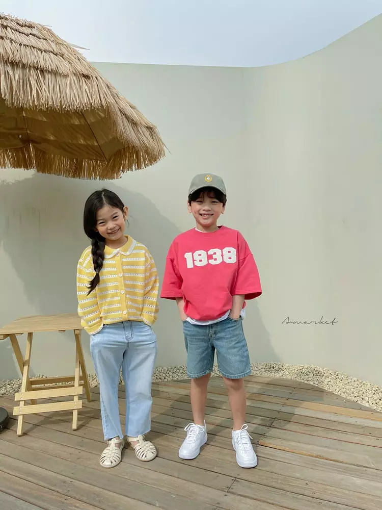a-Market - Korean Children Fashion - #childrensboutique - Denim Shorts - 3