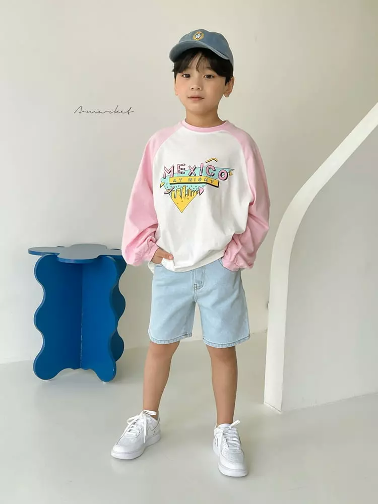 a-Market - Korean Children Fashion - #fashionkids - Denim Shorts - 6