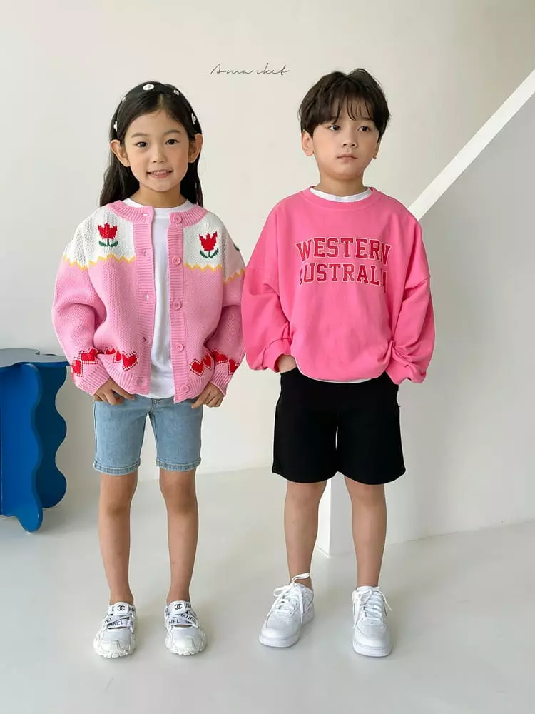 a-Market - Korean Children Fashion - #fashionkids - Cotton Shorts - 5