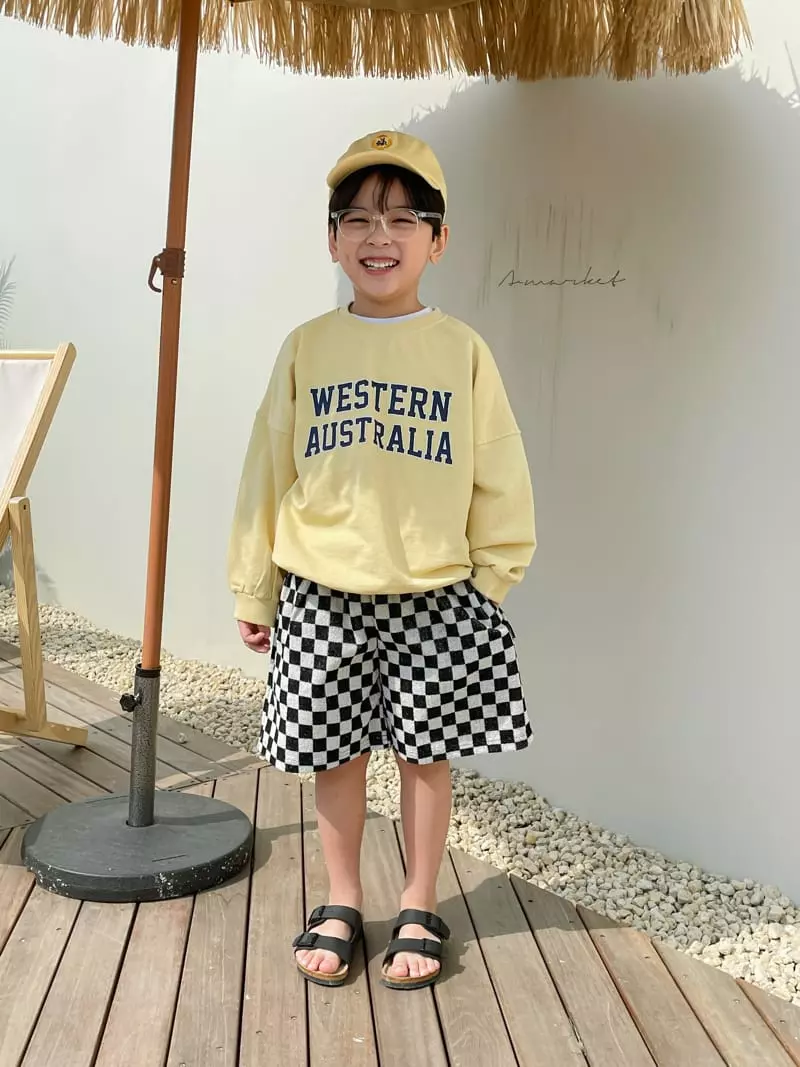 a-Market - Korean Children Fashion - #kidsstore - Terry Shorts - 4