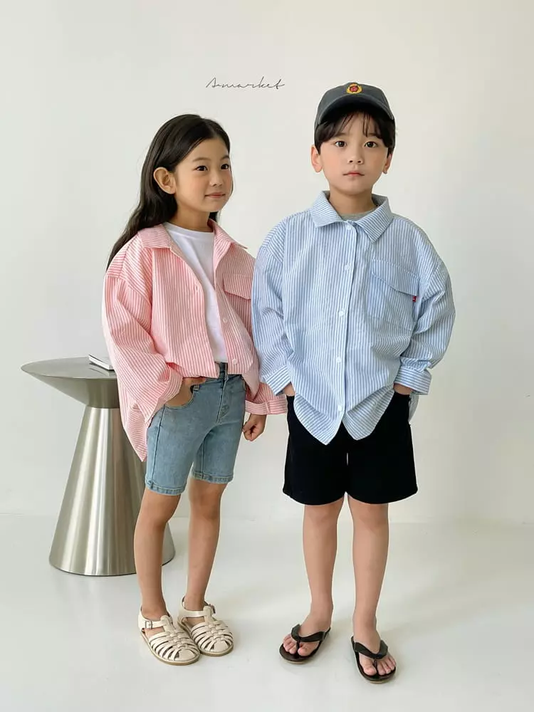a-Market - Korean Children Fashion - #littlefashionista - Cotton Shorts - 10