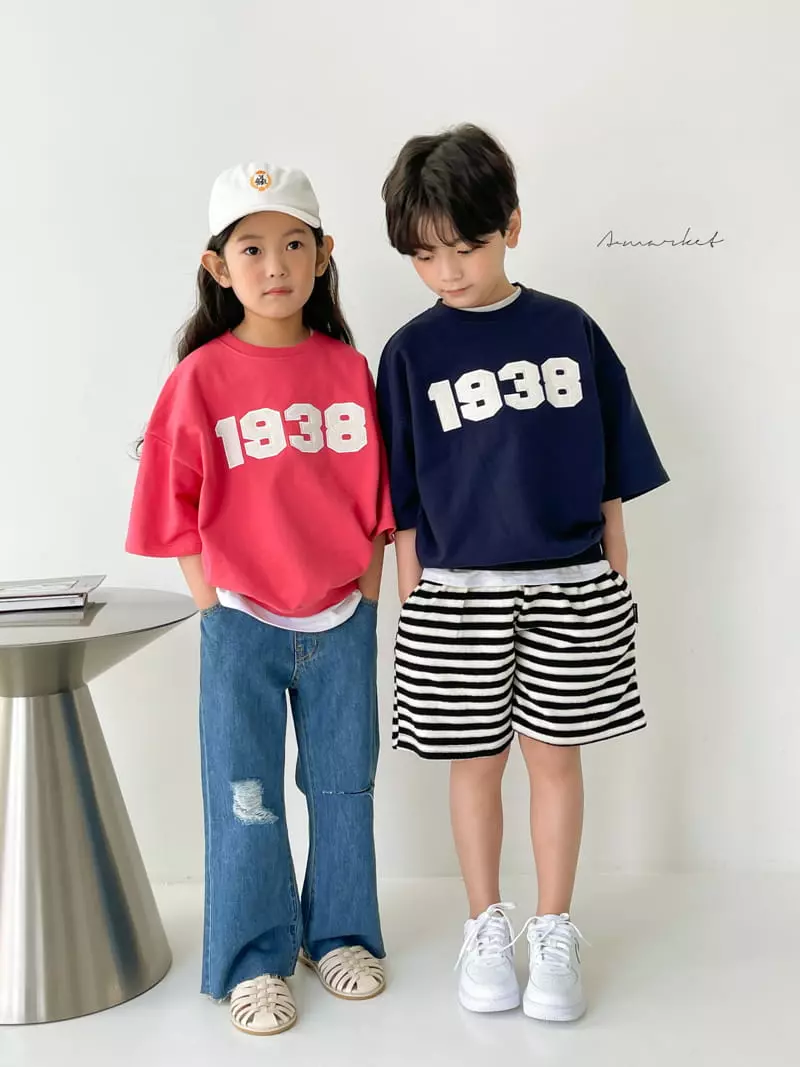 a-Market - Korean Children Fashion - #littlefashionista - Terry Shorts - 6