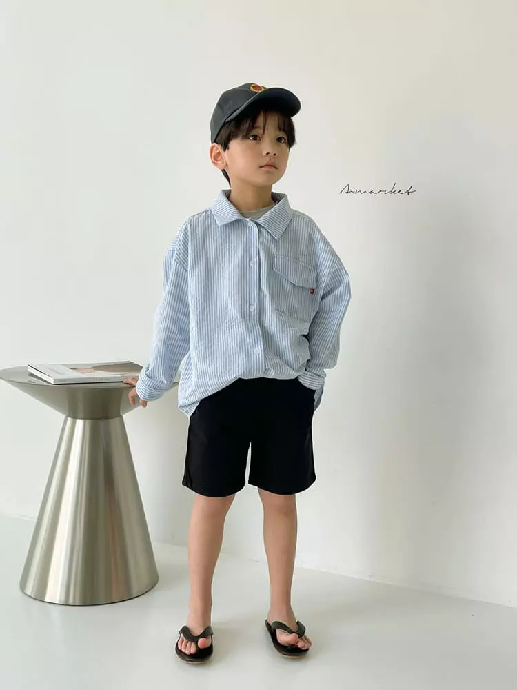 a-Market - Korean Children Fashion - #magicofchildhood - Cotton Shorts - 11