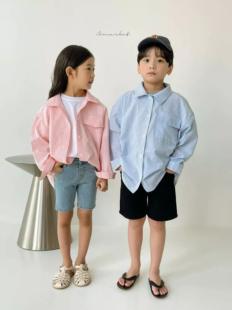 a-Market - Korean Children Fashion - #minifashionista - Cotton Shorts - 12