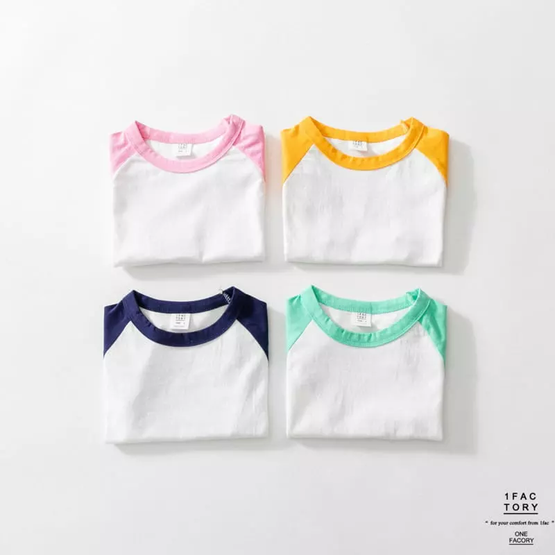1 Fac - Korean Children Fashion - #Kfashion4kids - Pastel Raglan Tee - 11