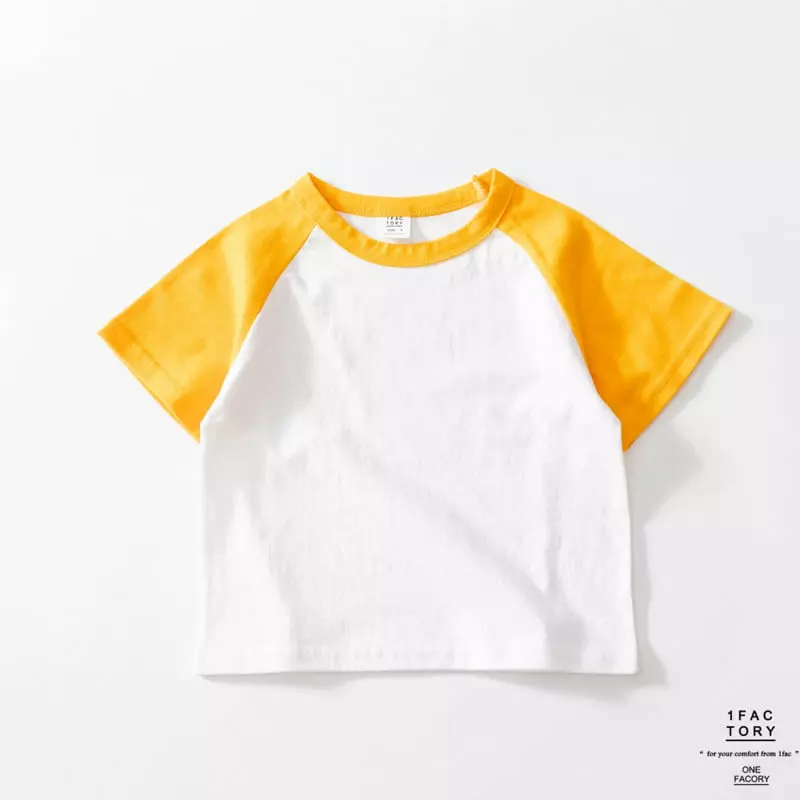 1 Fac - Korean Children Fashion - #childofig - Pastel Raglan Tee - 3