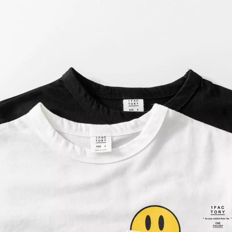 1 Fac - Korean Children Fashion - #childofig - Smile Pocket Tee - 12