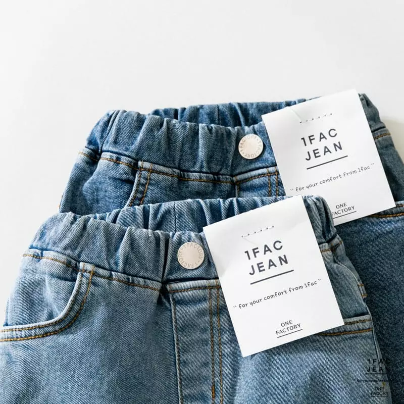 1 Fac - Korean Children Fashion - #childofig - Ston Cutting Jeans - 11