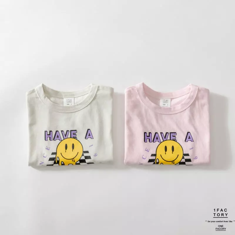 1 Fac - Korean Children Fashion - #childrensboutique - Nice Day Smile Tee - 11