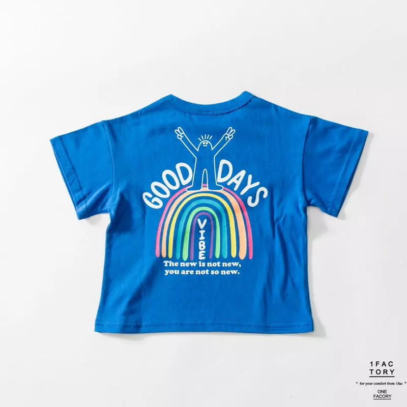 1 Fac - Korean Children Fashion - #designkidswear - Good Day Rainbow Tee - 11