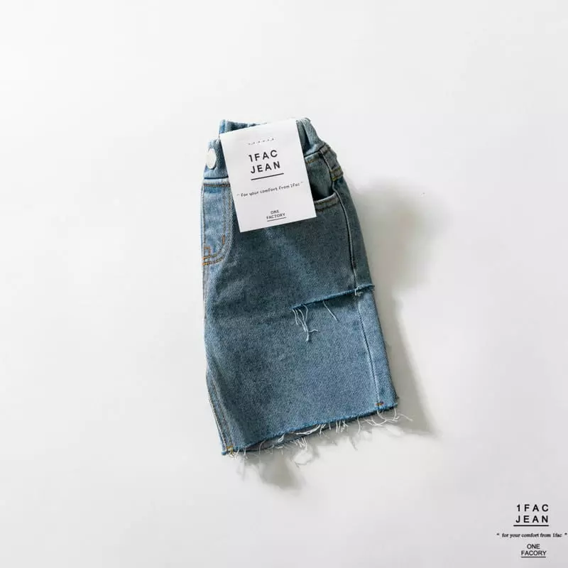 1 Fac - Korean Children Fashion - #designkidswear - Bander Cuttiong Jeans - 5