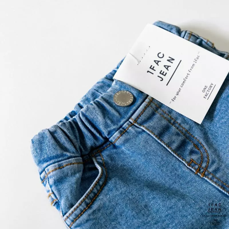 1 Fac - Korean Children Fashion - #designkidswear - Double Vintage Straight Jeans - 2