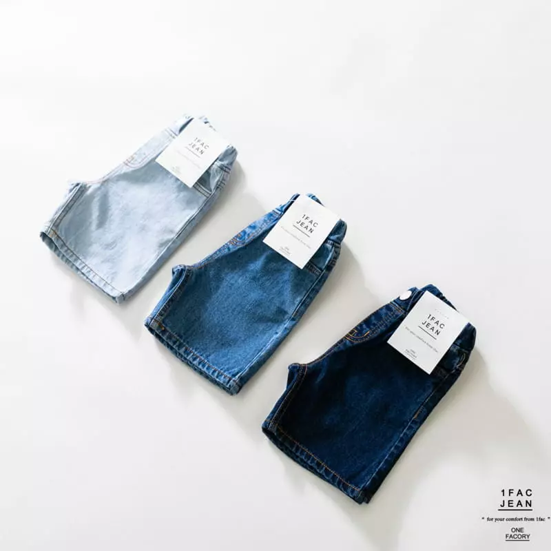 1 Fac - Korean Children Fashion - #designkidswear - Gament Natural Jeans - 12