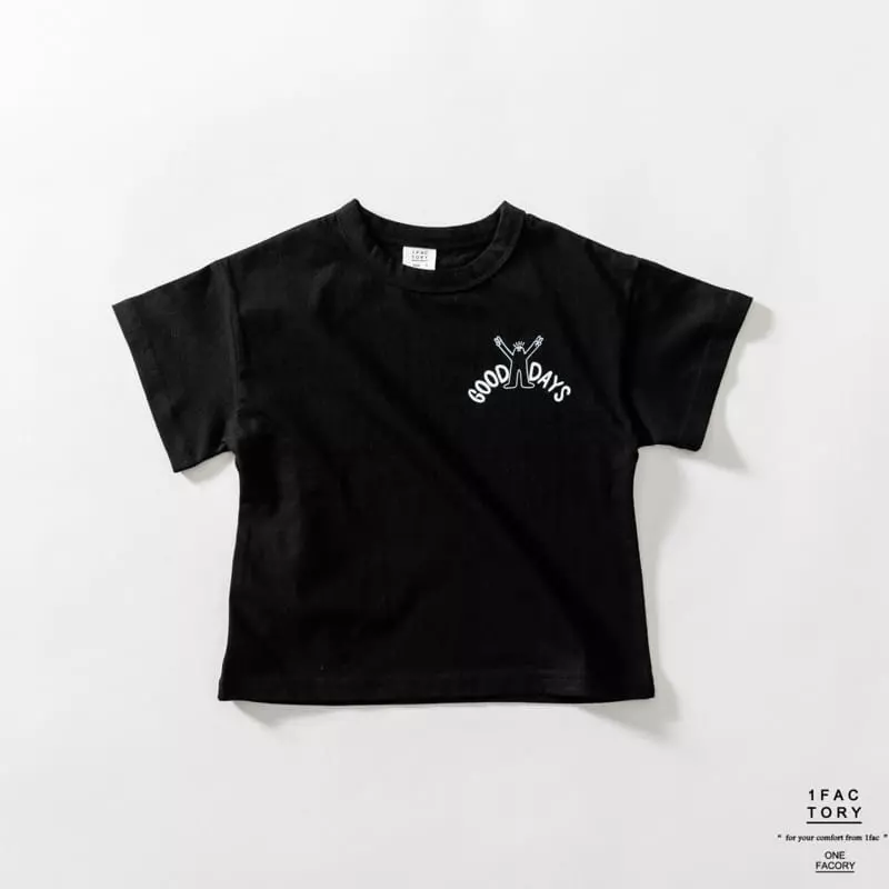 1 Fac - Korean Children Fashion - #discoveringself - Good Day Rainbow Tee - 12