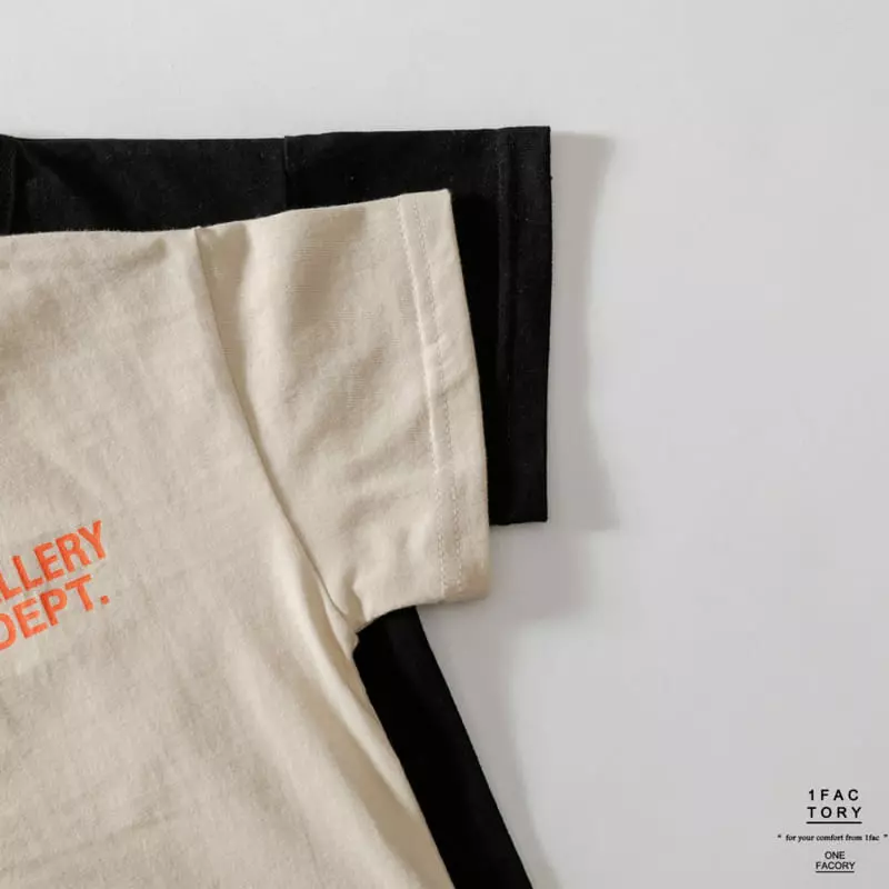1 Fac - Korean Children Fashion - #fashionkids - Gallery Lettering Tee - 11