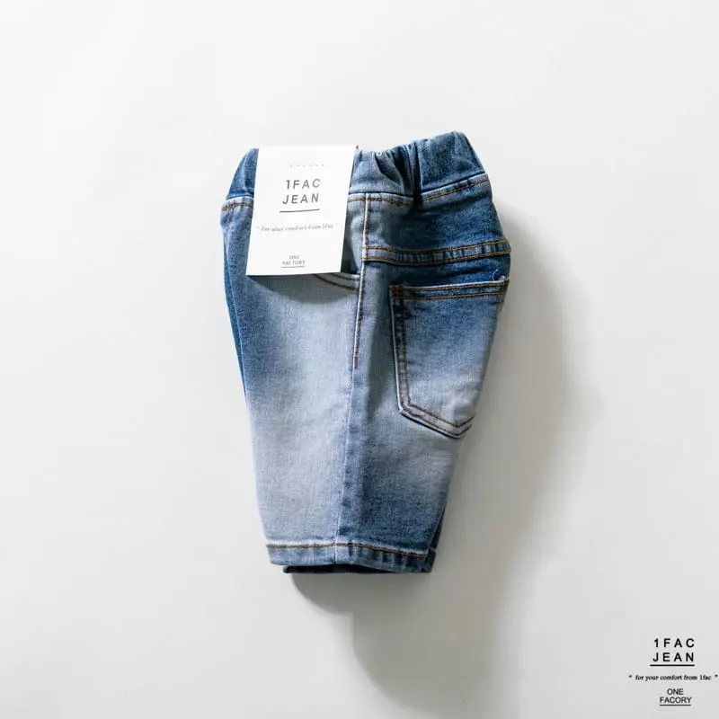 1 Fac - Korean Children Fashion - #fashionkids - All Sand Jeans - 6