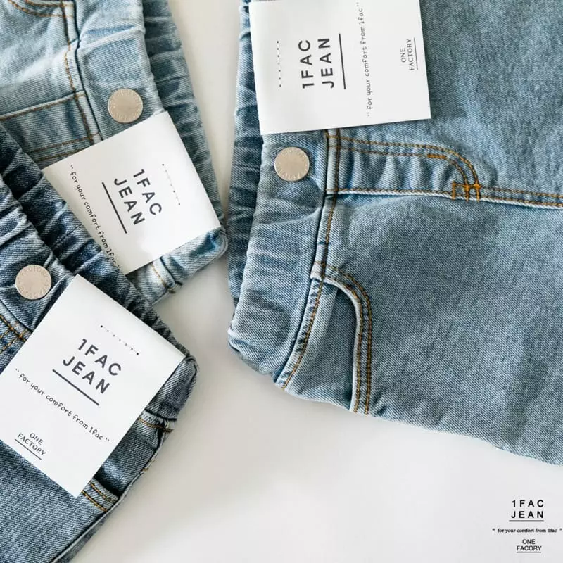 1 Fac - Korean Children Fashion - #fashionkids - Salt Straight Jeans - 2