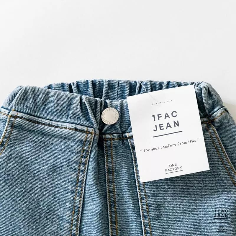 1 Fac - Korean Children Fashion - #fashionkids - Daddy Pocket Jeans - 3