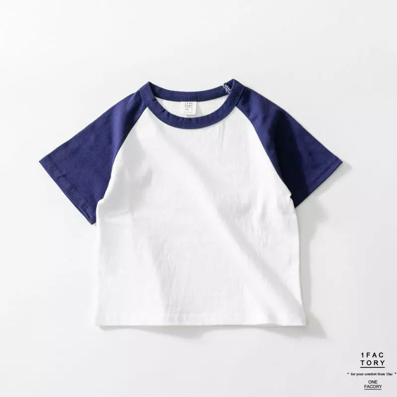 1 Fac - Korean Children Fashion - #kidsshorts - Pastel Raglan Tee - 8