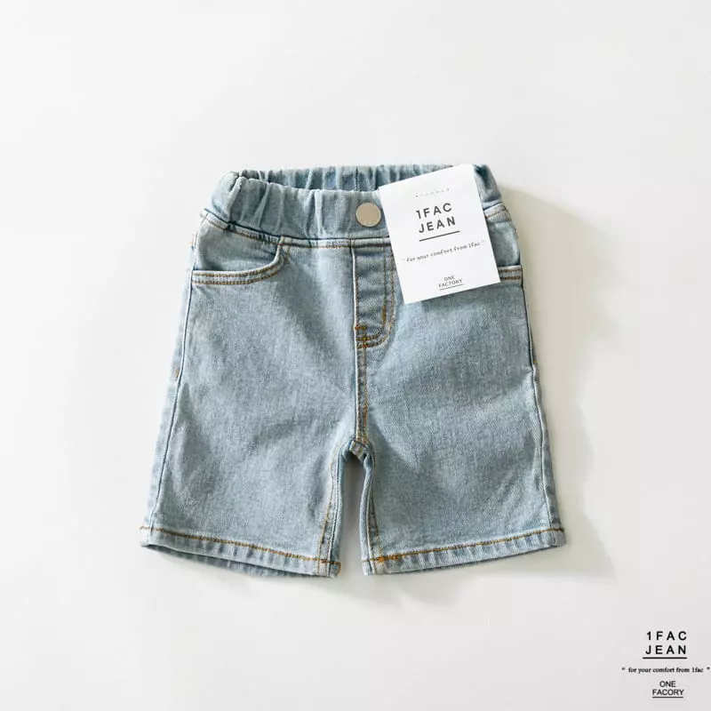 1 Fac - Korean Children Fashion - #kidsshorts - Salt Straight Jeans - 3