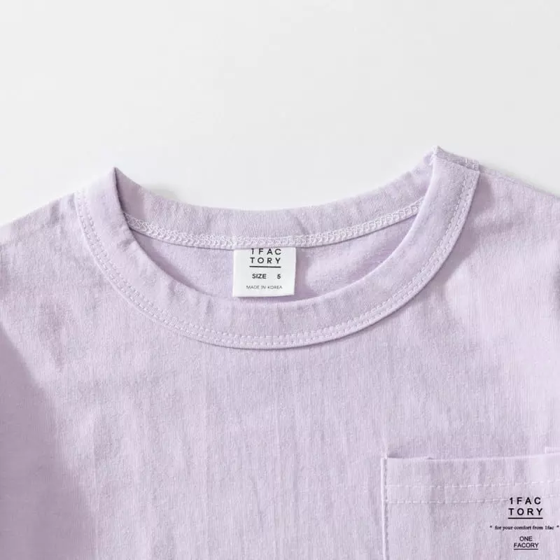 1 Fac - Korean Children Fashion - #kidzfashiontrend - Ivy Pocket Tee - 7