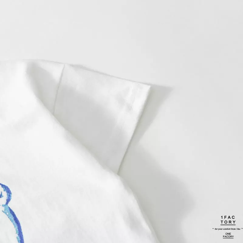 1 Fac - Korean Children Fashion - #kidzfashiontrend - Bear Face Tee - 3