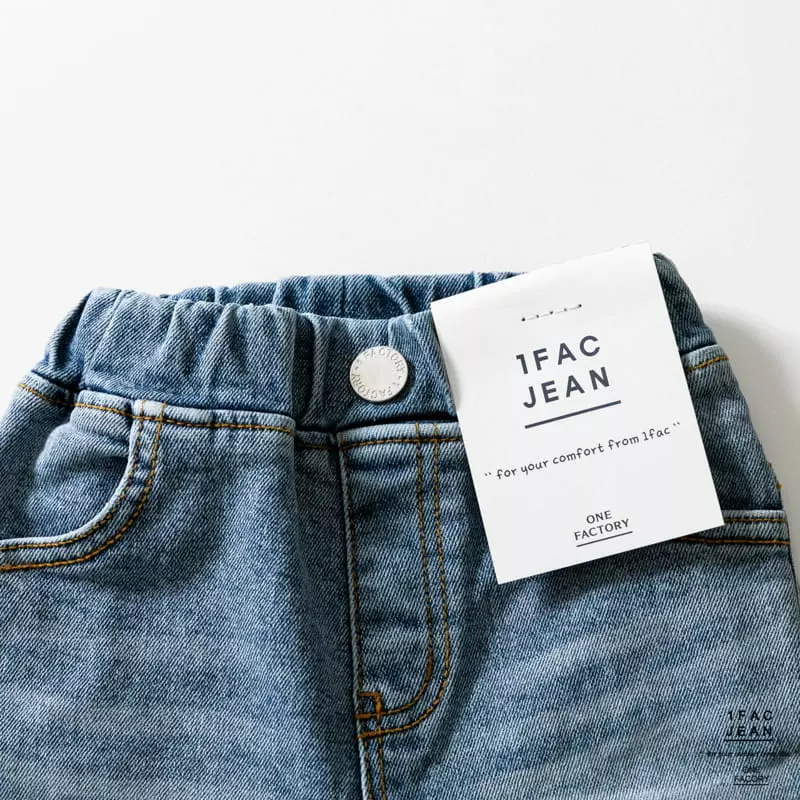 1 Fac - Korean Children Fashion - #kidzfashiontrend - Summer Vintage Jeans