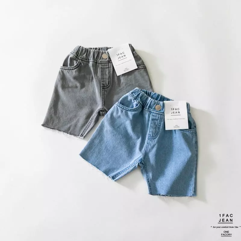 1 Fac - Korean Children Fashion - #littlefashionista - Vintage Cutting Shorts