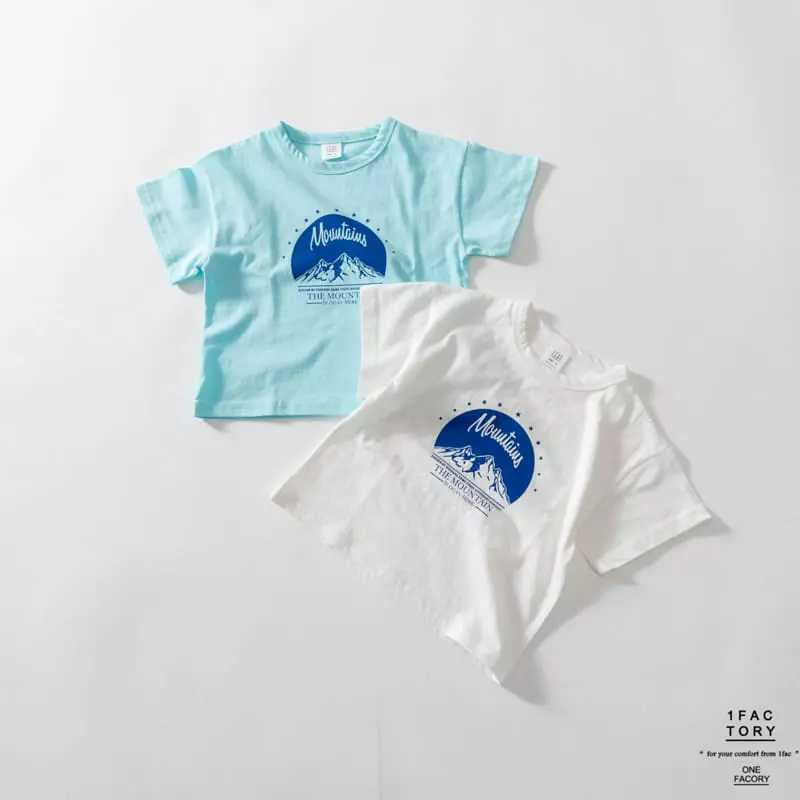 1 Fac - Korean Children Fashion - #magicofchildhood - Blue Mountain Tee - 7