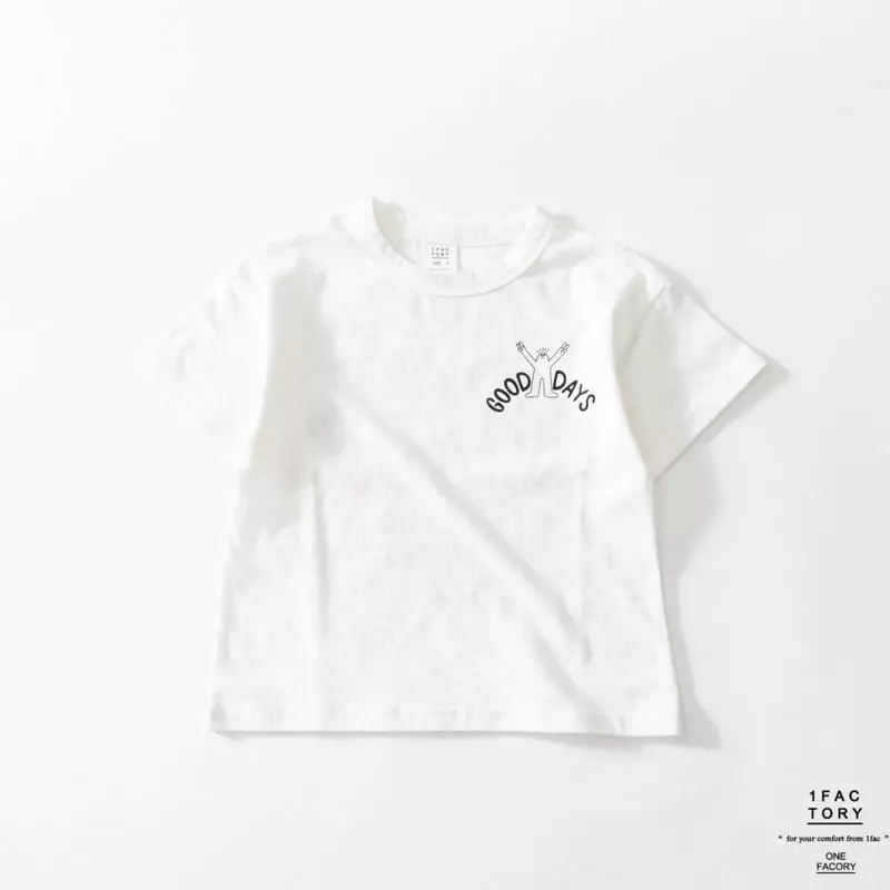 1 Fac - Korean Children Fashion - #magicofchildhood - Good Day Rainbow Tee - 3